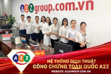 DỊCH THUẬT TIẾNG ANH TẠI DỊCH THUẬT A2Z